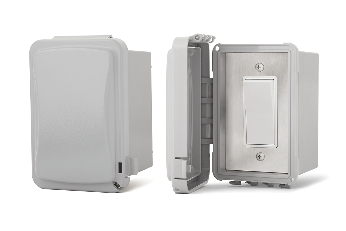 Infratech Surface Mount On/Off Switches Weather Proof Cover For Exposed Exterior Areas