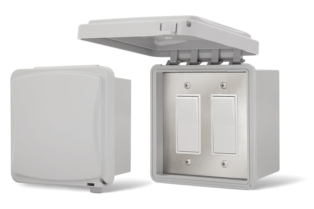 Infratech Surface Mount On/Off Switches Weather Proof Cover For Exposed Exterior Areas - Image 2