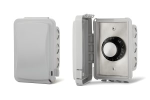 Infratech In Wall Control Assemblies With Weather Proof Cover For Exposed Interior Areas