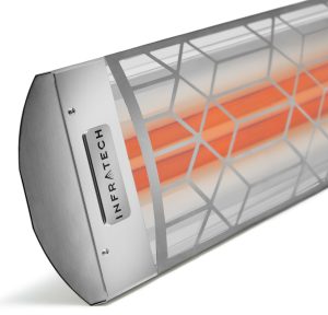 Infratech CD-Motif Craftsman Series Dual Element Stainless Steel Electric Patio Heater 6K Watt (Open Box)