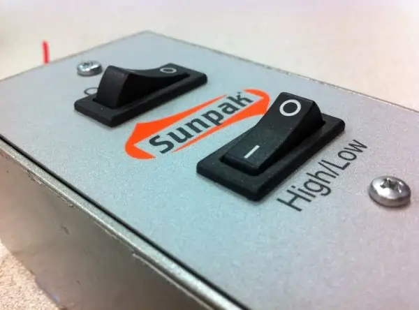 Sunpak 2 stage heater-switch