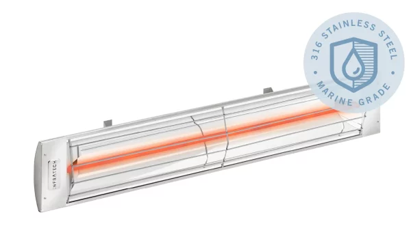 Infratech Marine Grade C & CD Series Single & Dual Element Stainless Electric Patio Heaters