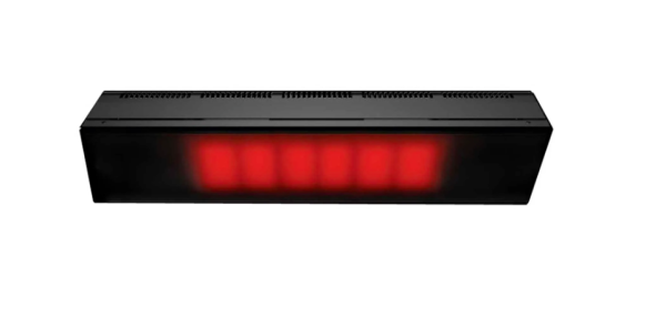 HeatStar Architect Collection Radiant Glass Front Dual Fuel Natural Gas Or Liquid Propane Patio Heater - Image 2