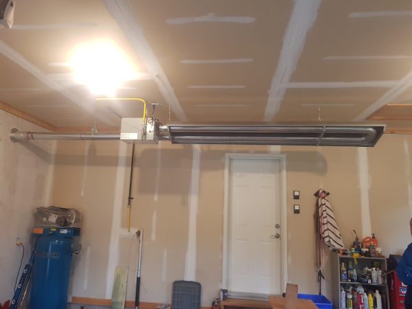 compactSchwank Residential Infrared Garage Or Workshop U-Tube Heater - Image 2