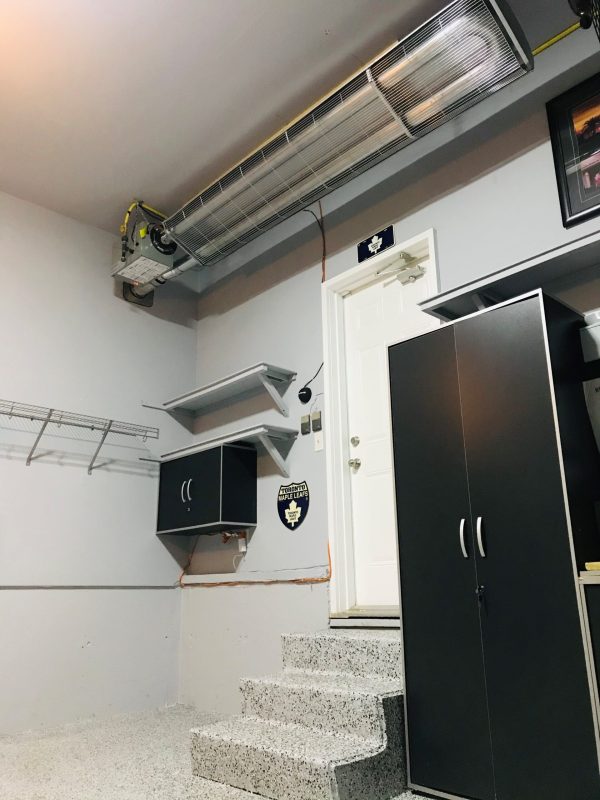 compactSchwank Residential Infrared Garage Or Workshop U-Tube Heater - Image 4