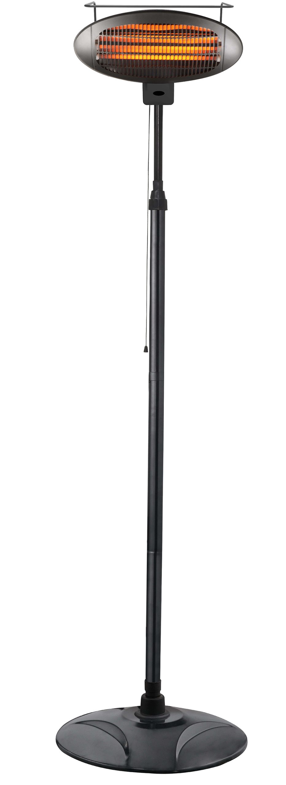 Freestanding Black Electric Patio Heater